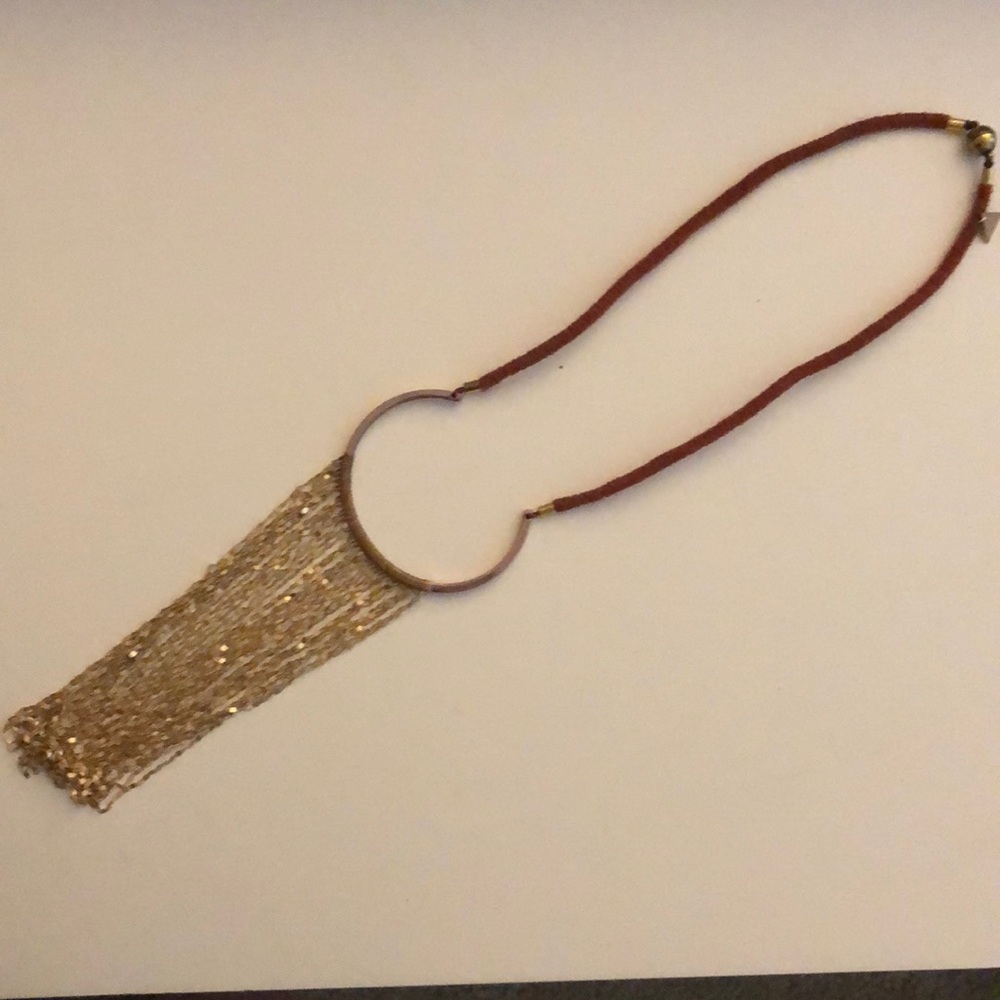 Anthropologie/serefina long statement necklace